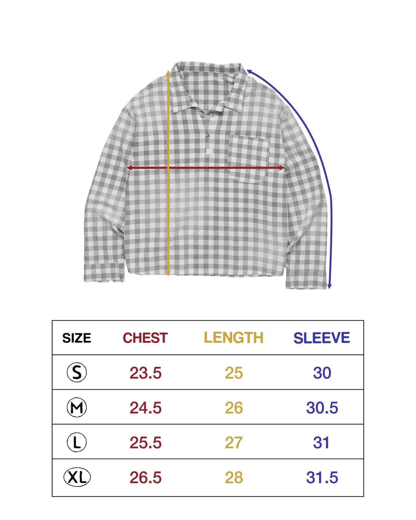 CHECKERED OVERSHIRT