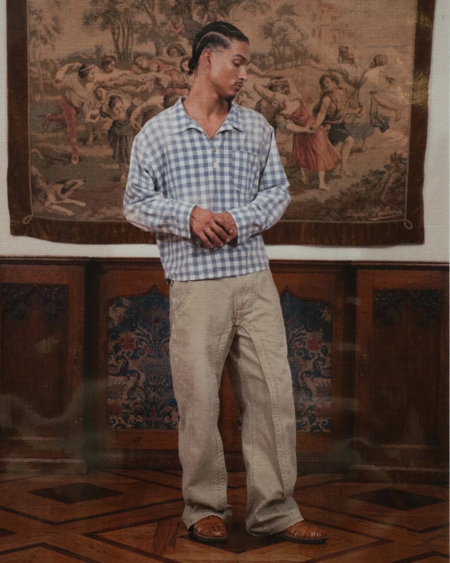 CHECKERED OVERSHIRT