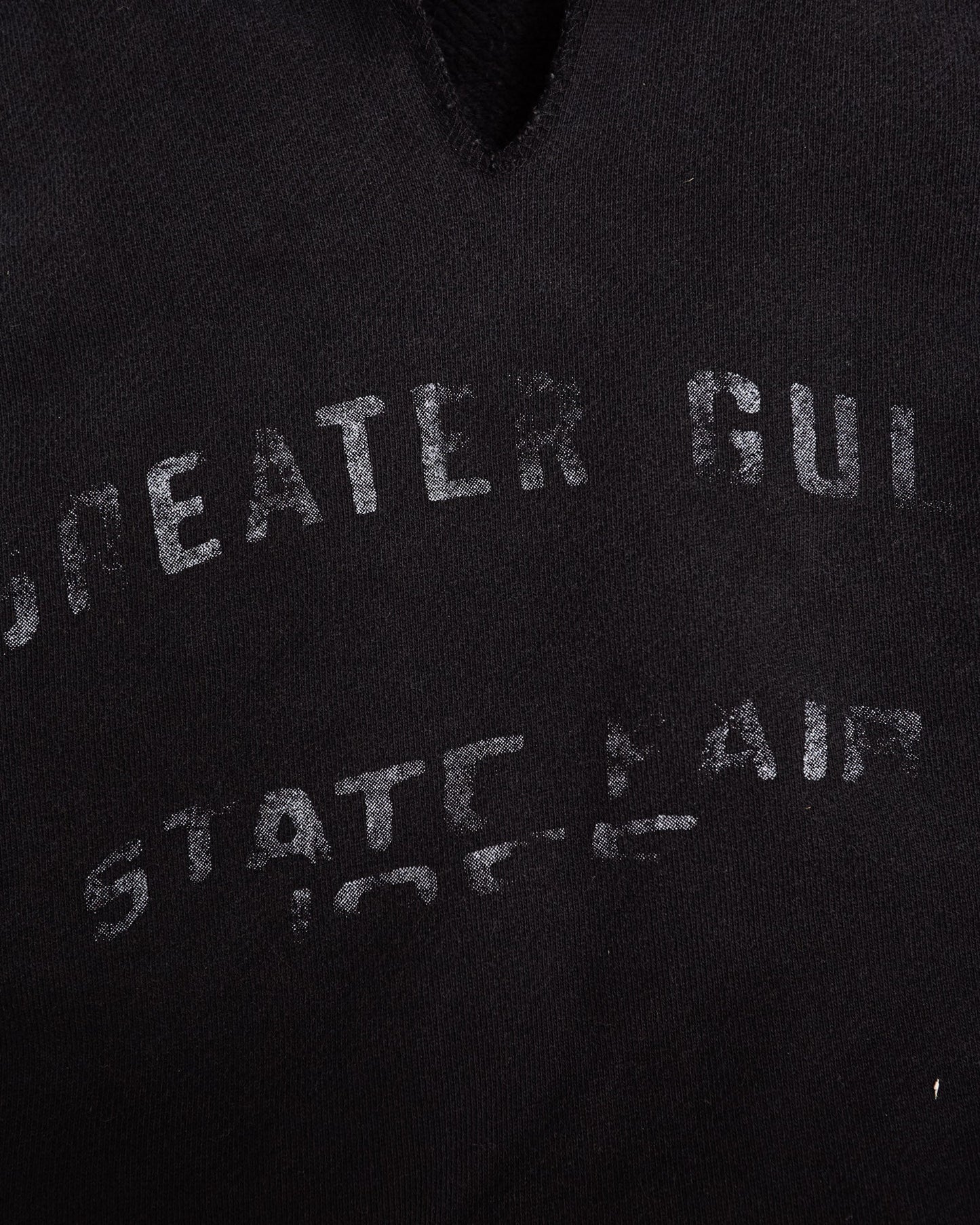 STATE FAIR HOODIE - ASH BLACK