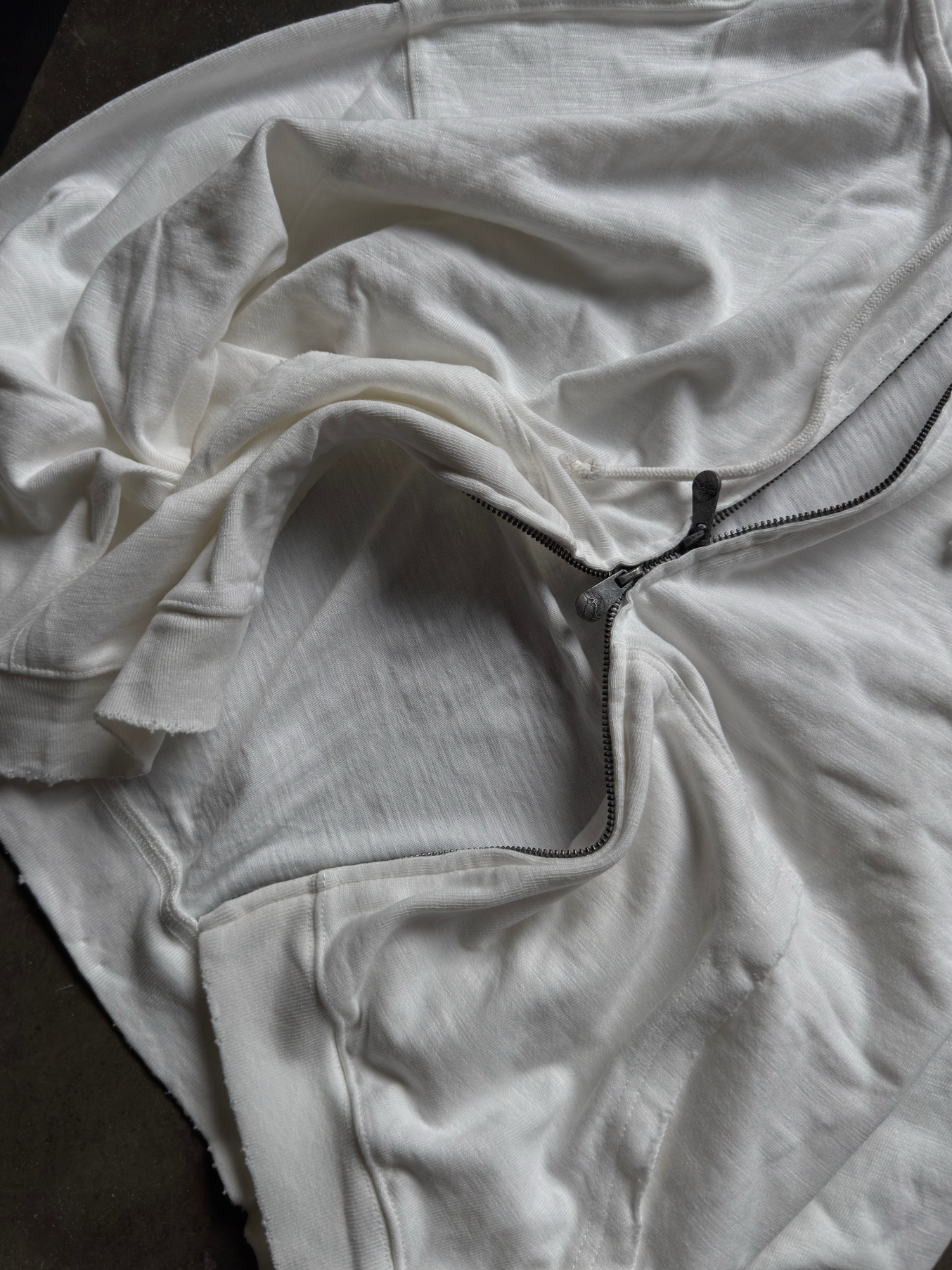 COTTON ZIP-UP